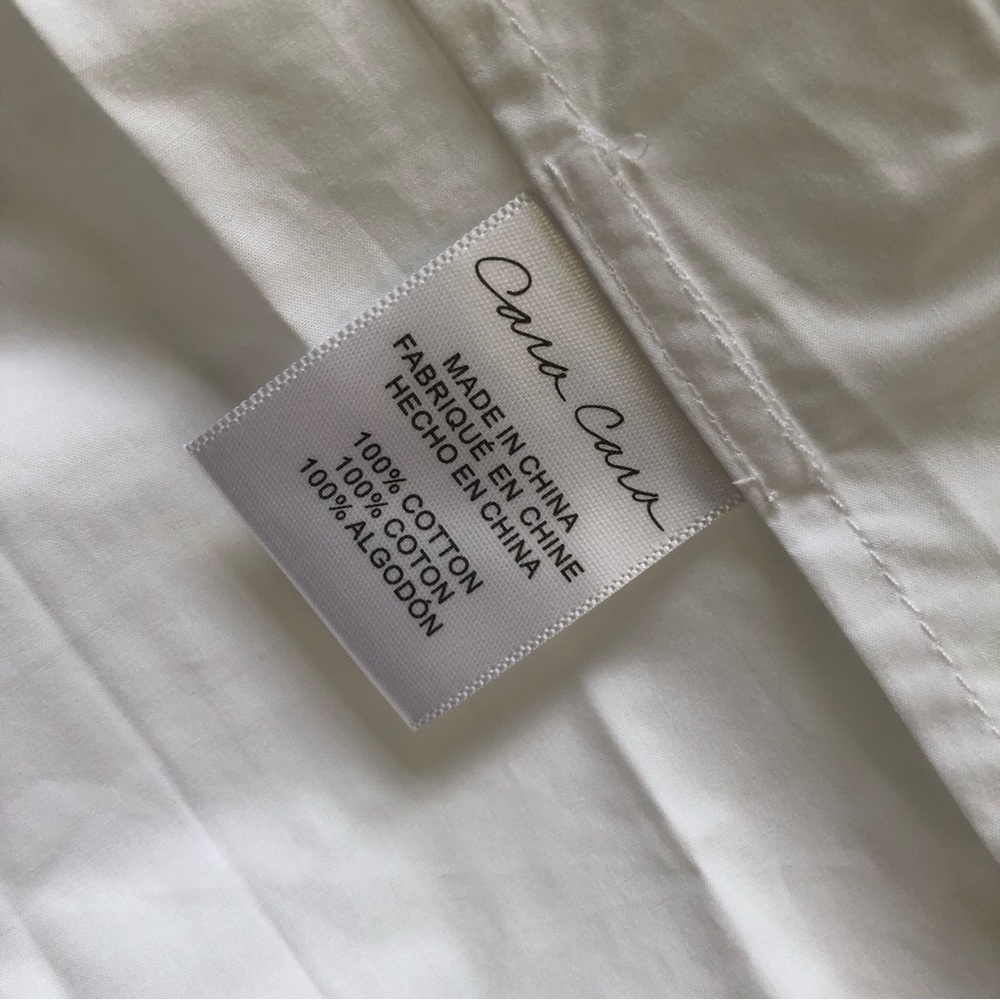 NEW Cara Cara Sydney Midi Cotton Dress - White Puff Sleeve Wedding Event - Picture 8 of 14